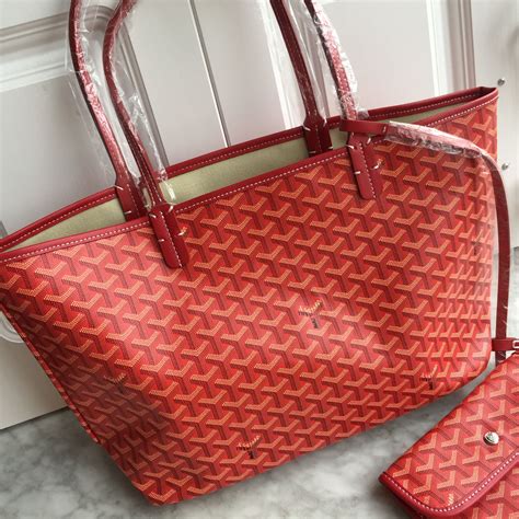 goyard red travel|goyard handbags.